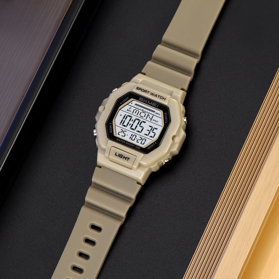 Upgraded Men's Outdoor Sports Digital Watch Waterproof With Luminous Display Suitable For Hiking Camping Running Swimming And Other Sports S