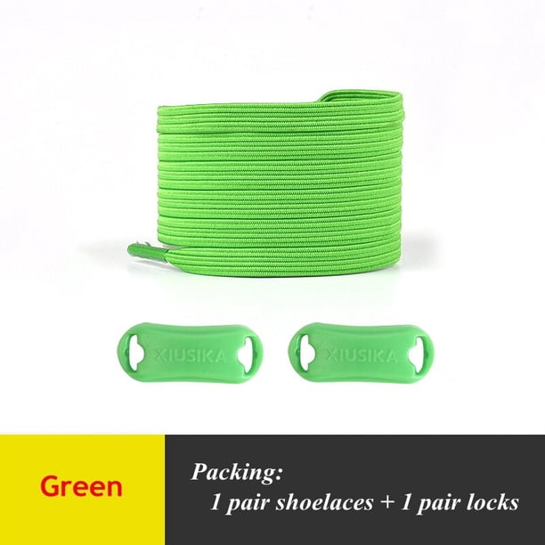 Cordones elásticos planos sin cordones para niños y adultos Gao Jinjia LED