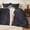 Charcoal, variant on Ruvanti Queen Size Cotton Duvet Cover Set - Sky Blue 3 Pieces with Button Closure, 92x96 inches
