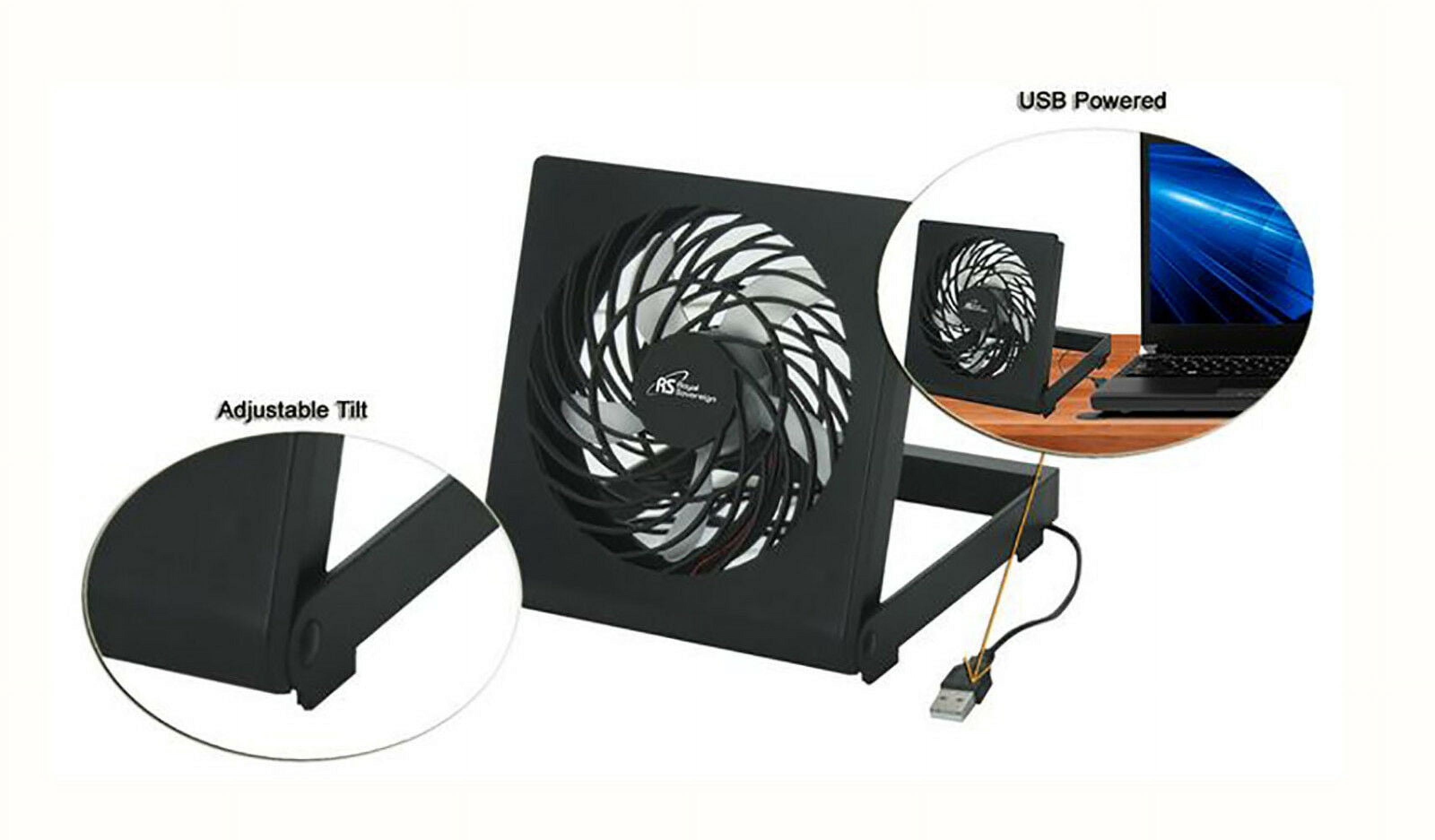 Royal Sovereign 4 in. USB Fan