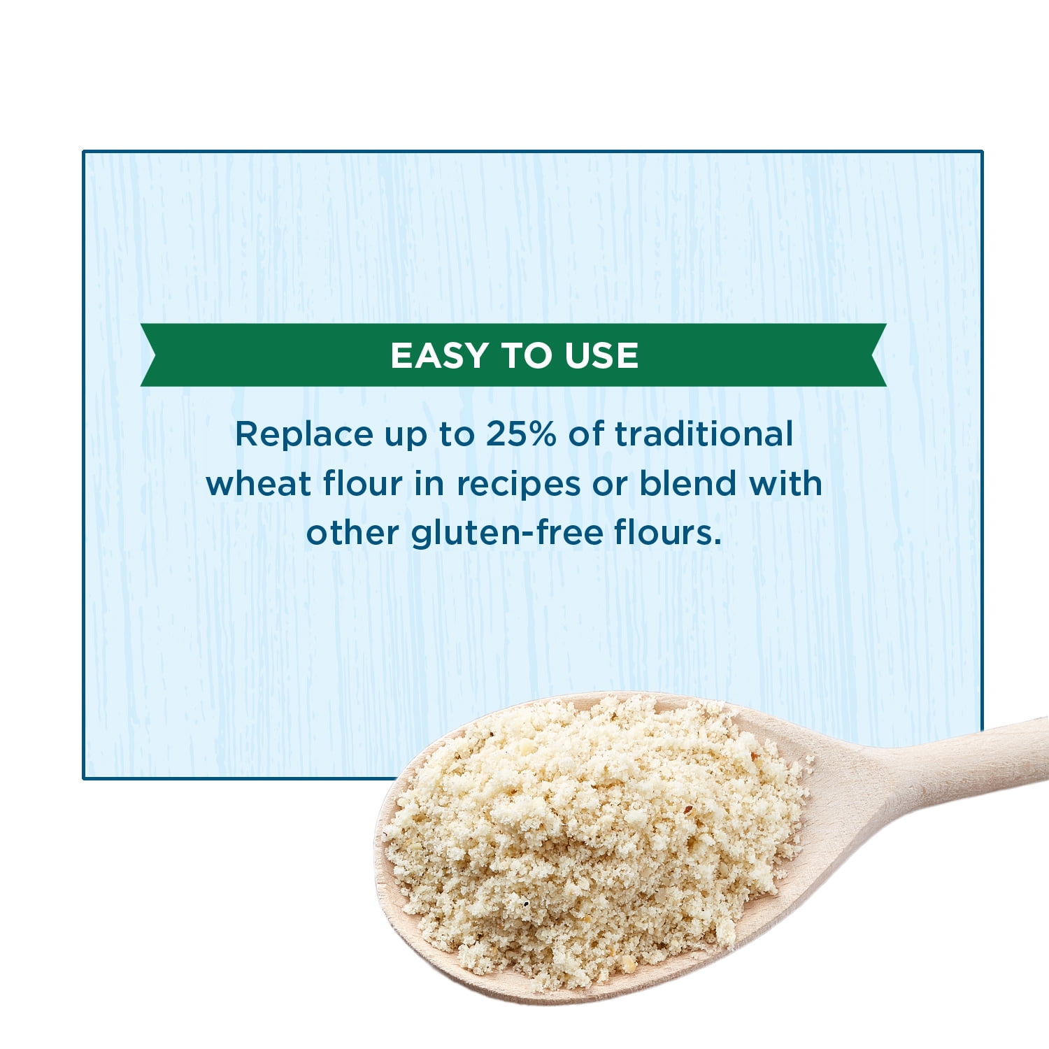 (2 pack) Carrington Farms Lupin Flour Gluten-Free, 16oz All-Purpose Flours