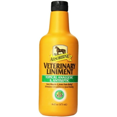 Veterinary Horse Liniment - Absorbine Vet Liniment for HORSES (16 oz)