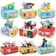 thumbnail image 1 of Libro de tela de simulación, juguete, rompecabezas para bebés, educación temprana, animal, tráfico digital, caja de pañuelos de Navidad con papel con timbre, 1 of 1