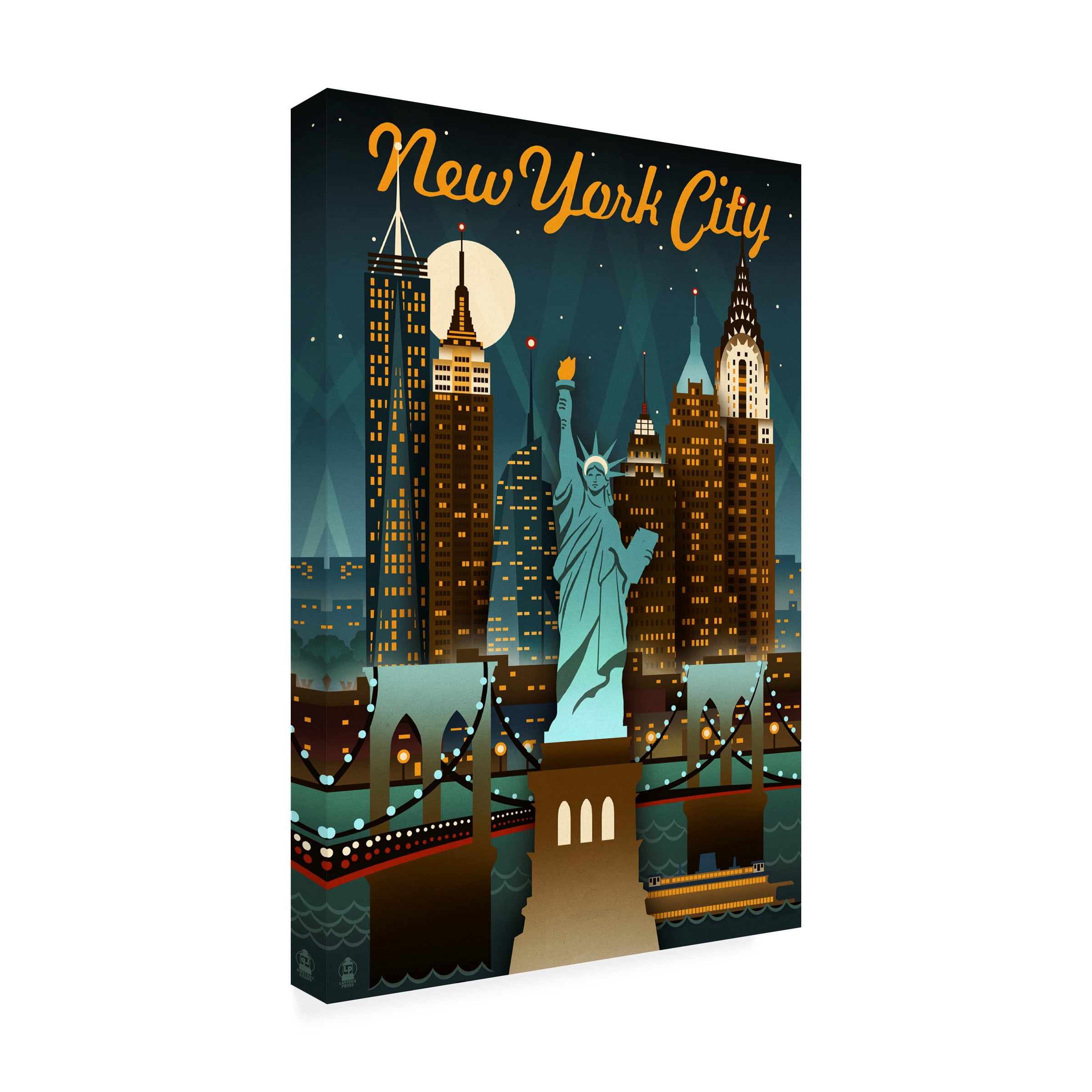 Lantern Press 'Travel 124' Canvas Art