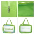 thumbnail image 3 of 1 Pc Bolsa de Cosméticos Clara y Conveniente para Mujeres para Vacaciones, Camping y Viajes de Negocios Verde-L, 3 of 4