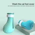 thumbnail image 3 of Kripyery 4Pcs Cat Claw Cover Soft Anti-Scratch Silicone Pet Cat Kitten Bath Paw Cover Boot Pet Supplies, 3 of 8