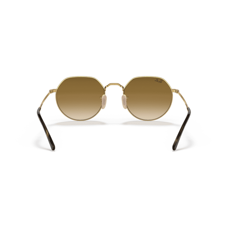Ray-Ban Unisex Size 53 Irregular Jack Sunglasses with Case, Arista