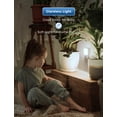 thumbnail image 2 of L LOHAS Luz nocturna LED regulable [paquete de 2], luz nocturna enchufable con sensor de atardecer a amanecer, luz diurna 5000 K de 0 a 80 lm brillo ajustable, mini luz nocturna de pared brillante par, 2 of 5