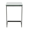 thumbnail image 4 of LumiSource Black Metal, Clear Glass Zenn End Table, 4 of 4