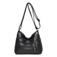 thumbnail image 1 of Bolso bandolera de cuero PU Sunnimix Tote multibolsillos para mujer, 1 of 8