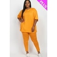 thumbnail image 4 of Plus Size Oversize shirt  Leggings Set, 4 of 7