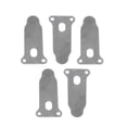 thumbnail image 4 of 5 Pcs Plaques de Valve en Forme de Langue Accessoires de Compresseur d'Air en Métal 57mm de Long, 4 of 8