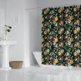 thumbnail image 2 of Pioneer Flower Floral Print Pattern Shower Curtain 72"x72" ,Bathroom Decorative Shower Curtains Set with 12 Hooks,Modern Waterproof Washable Shower Curtain, 2 of 6