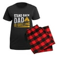 thumbnail image 5 of CafePress - Stand Back Dad Is Grilling Pajamas - Women's Short Sleeve Print T-Shirt and Pants Dark Cotton Pajama Set, 5 of 7