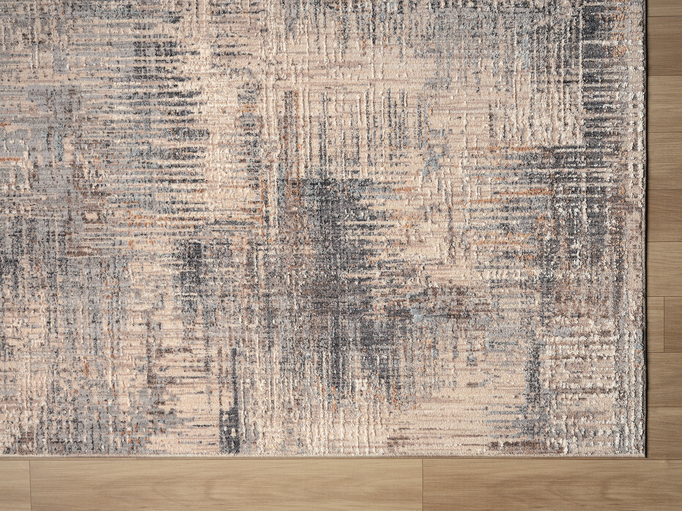 United Weavers Utopia Lorraine Contemporary Abstract Area Rug, Blue, 7'10" x 10'6"