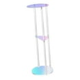 thumbnail image 4 of Dualoai Acrylic Side Table Colorful NightStand Bedside Table for Office Home Balcony, 4 of 9