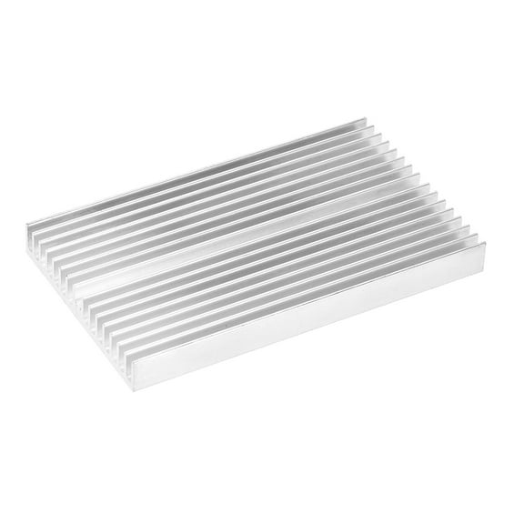 Electronics Cooler Heatsink for MOS GPU IC Chip Silver 100 x 60 x 10 mm