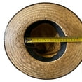 thumbnail image 4 of Voyager Tools Kids Double Weaved Hard Shell Shade Hat Fit Wide Brim Boys Girls, 4 of 6
