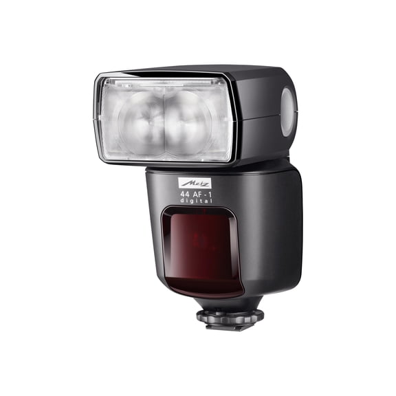 Metz Mecablitz 44 AF-1 digital - Hot-shoe clip-on flash - 44 (m) - for Canon EOS 1100, 60, 600, Kiss X5, Kiss X50, Rebel T3, Rebel T3i; PowerShot G12, SX30, SX40