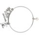 thumbnail image 3 of Silver Stainless Steel Graduation Bracelet Adjustable Jewelry Gift, 3 of 5