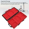 thumbnail image 4 of SIM Card Storage Box, Large Capacity Sturdy Compact Memory Card Case  for Outdoor, 4 of 7