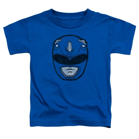 Power Rangers - Blue Ranger Mask - Toddler Short Sleeve Shirt - 2T