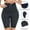 Black, variant on Women's Shorts Plus Size s Large Body Shaping Pants Zipper Open Crotch High Waist Hip Lifting Tight Pants