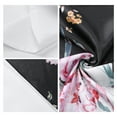 thumbnail image 4 of Unique Bargains Satin Pillow Cases Set of 2 Cooling Pillow Covers Queen Black, 4 of 8