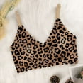 thumbnail image 5 of Telankuip Leopard Print Push up Bras for Women Wireless with Lift and Support Comfort Bras Full Coverage Smoothing Seamless Bra No Underwire Thin Breathable Bralettes Beige M, 5 of 7