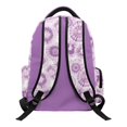 thumbnail image 2 of HELLHERO Multiple Compartments Boys Backpack for School Travel, 600D Polyester Multi-Pockets Bookbag, Butterfly Tie Dye Pattern, 2 of 7