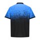 thumbnail image 3 of Camisas de Vestido para Hombre Botón de Solapa Rayado Suelto Casual, Cuarto de Cremallera de la Camisa de Poliéster para el Trabajo Y el Golf, 3 of 4