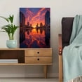 thumbnail image 5 of Austin Texas Skyline Canvas Print, Sunset Cityscape Art, Home Office Regional Wall Decor, 5 of 8