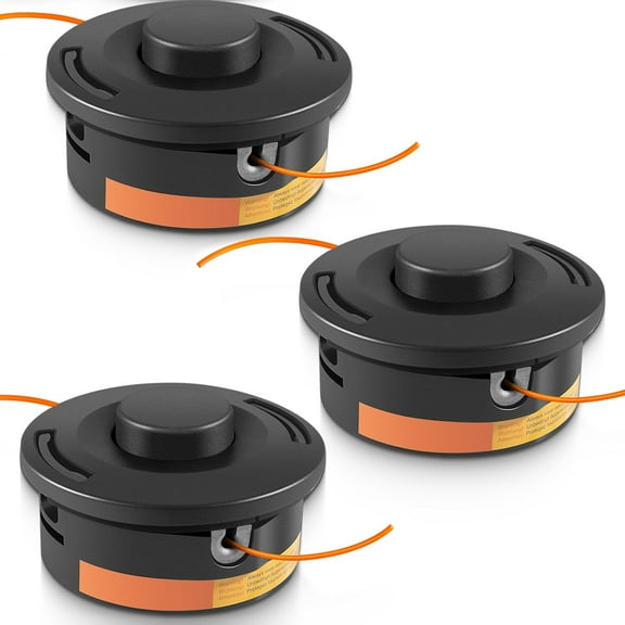 3 Packs 25-2 Trimmer Head for Stihl FS90 FS90R FS55 FS56 FS56RC FS70 FS80 FS110 FS130 FS88 FS100 FS100R FS106 FS108 Weed Eater Head, Replaces 4002 710 2108, 4002 710 2191