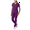 Eggplant, variant on Adar Addition Go-Basic Scrub Set For Women - Slim V-Neck Scrub Top & Skinny Cargo Scrub Pants