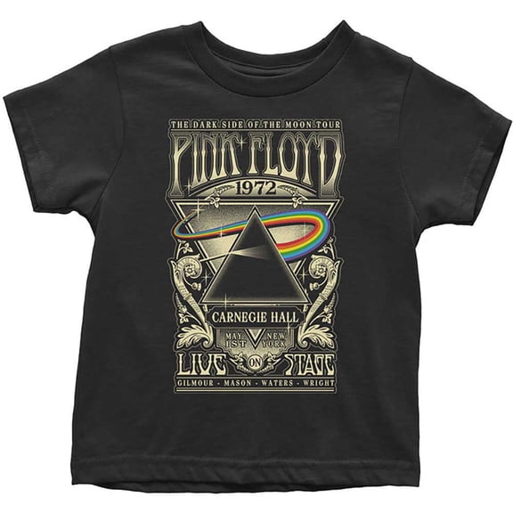 Pink Floyd Kids Toddler T-Shirt: Carnegie Hall Poster (12 Months)