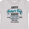 thumbnail image 4 of Inktastic Happy Father's Day Best Ever Boys or Girls Baby T-Shirt, 4 of 5