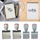 thumbnail image 2 of Rubber Stamp Line Dater 6 Digits or 8 Digits Number Stamp Rubber Date Stamp Office Stamp for Scrapbooking Packaging, 2 of 4