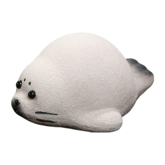 yotijay Tea Pet Figurine Tea Mini Sculpture for Garden Home Room Seal