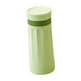thumbnail image 3 of Botella para hacer cubitos de hielo, recipiente reutilizable para beber con tapa a prueba de fugas, vaso para hielo, Verde, 3 of 9