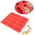 thumbnail image 4 of Molde de silicona rosa para hornear pasteles, cupcakes y galletas creativos - Bandeja para hornear casera para hacer tú mismo, 4 of 8