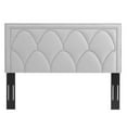 thumbnail image 3 of Greta Performance Velvet King California King Headboard, Light Gray, 3 of 6