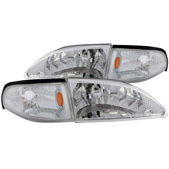 ANZO USA 121262 Crystal Headlight Set