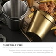 thumbnail image 5 of 2 Pack French Fries Chicken Bucket Snacks Food Bucket Oil Bucket Snack Storage Bucket Galvanized Bucket Portable Bucket, 5 of 6