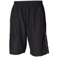 thumbnail image 1 of Tombo Teamsport - Pantalones cortos largos de deporte Multiusos Modelo All Purpose hombre caballero - Gym/Baloncesto/Verano (Blanco/Negro), 1 of 1