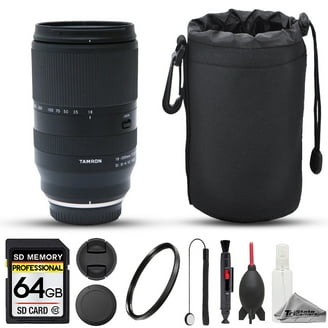 Tamron 18-400mm f/3.5-6.3 Lens for Nikon, 64GB SD Card, Backpack