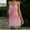Pink, variant on HKEJIAOI Sun Dresses for Woman Halter Corset Dress Sexy Mini Mesh Ruched Bodycon Dress for Women Party Club Night Deals Clearance Green