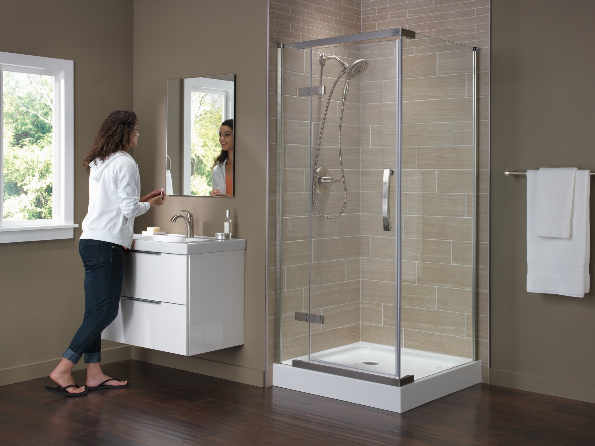 Delta Lahara Single Handle Bathroom Faucet in Stainless 538-SSMPU-DST