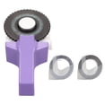 thumbnail image 2 of Handheld Label Printer, Portable Manual Embossing Label Maker  For DIY Projects Red,Purple, 2 of 8