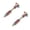 Multicolor, variant on Soumake Funny Screw Shape Ear Studs Cool Double-Sided Earrings Fashion Jewelry Gift Fashion