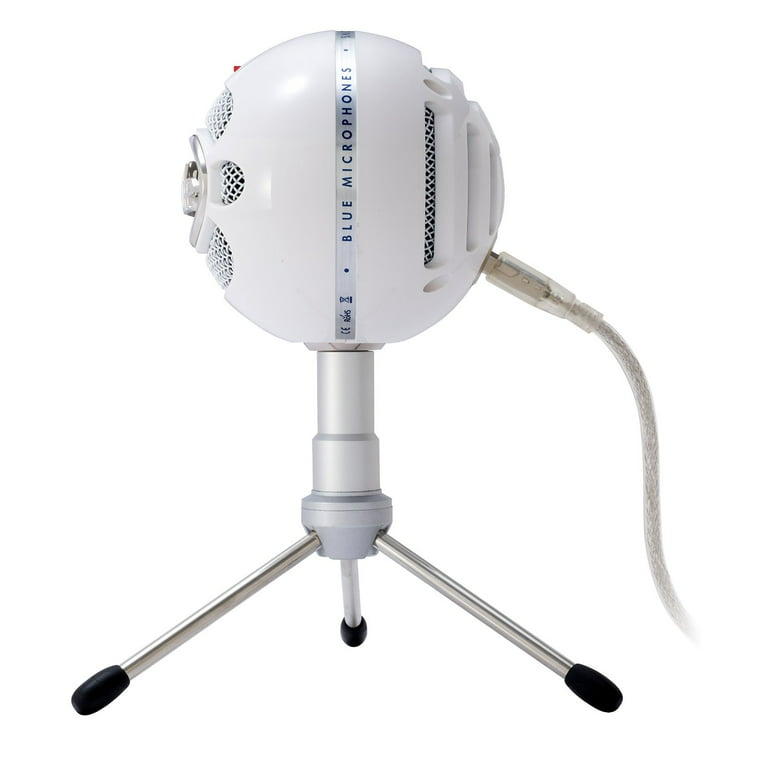 Blue Microphones Snowball Ice Plug-and-Play USB White Walmart.com